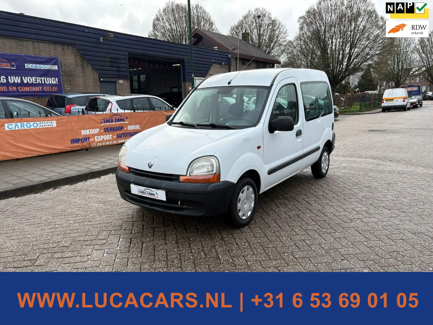 Renault Kangoo 1.4 RN ROLSTOEL VERVOER! NIEUWE APK! Weiß - 1