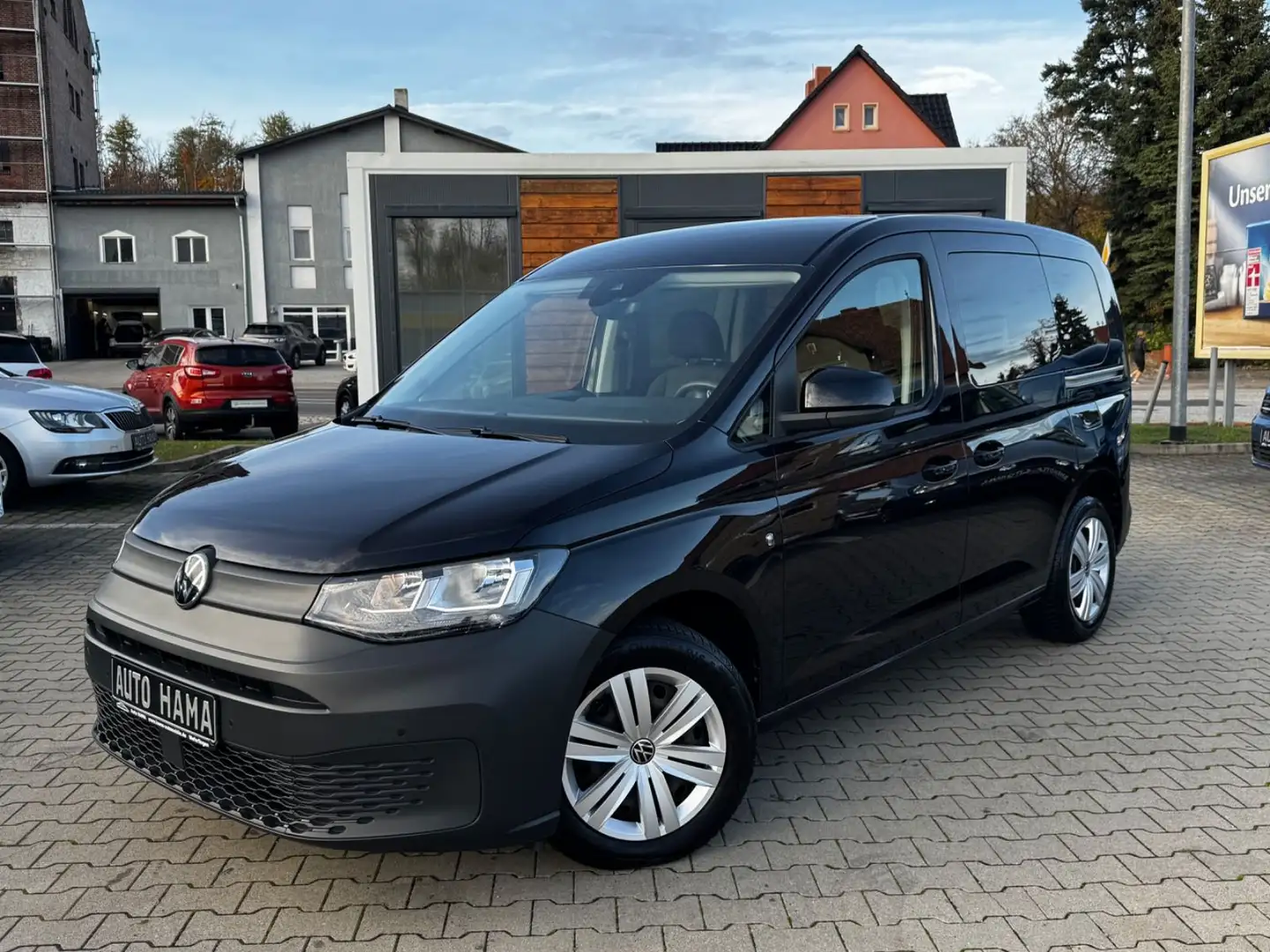 Volkswagen Caddy 2.0 TDI *BT*PDC*DAB*SPUR*58TKM*TOP* Schwarz - 1