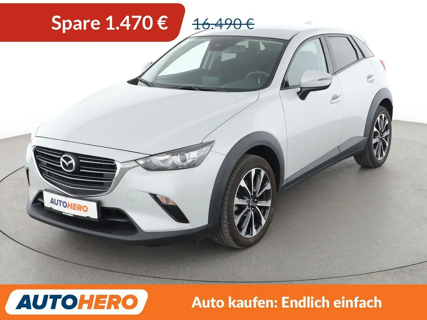 Mazda CX-3 2.0 Skyactiv-G Signature*NAVI*PDC*SHZ*TEMPO*KLIMA* Weiß - 1