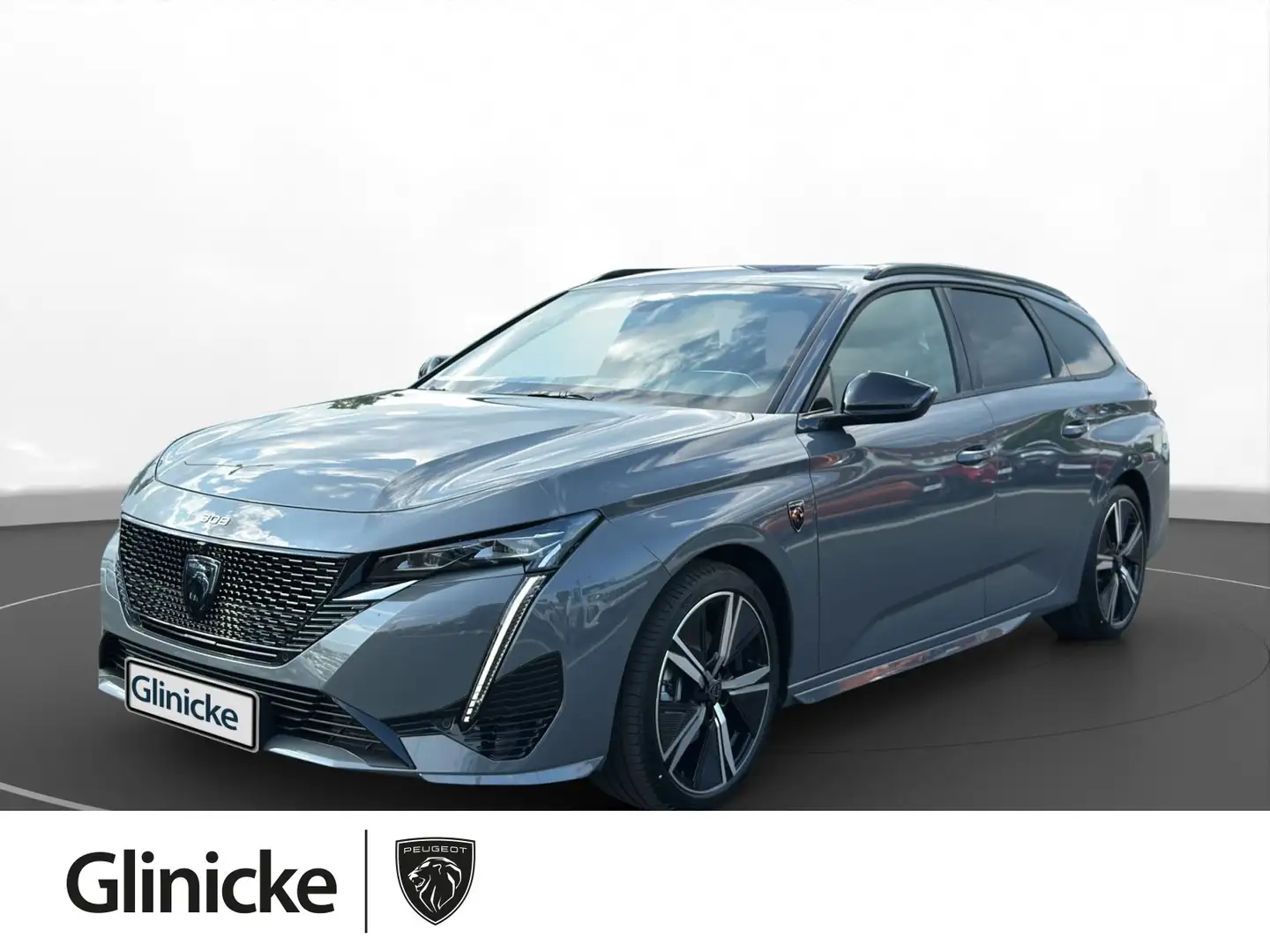 Peugeot 308 SW GT HYBRID 145 e-DSC6 AGR 360° Kamera Sitz Grau - 1