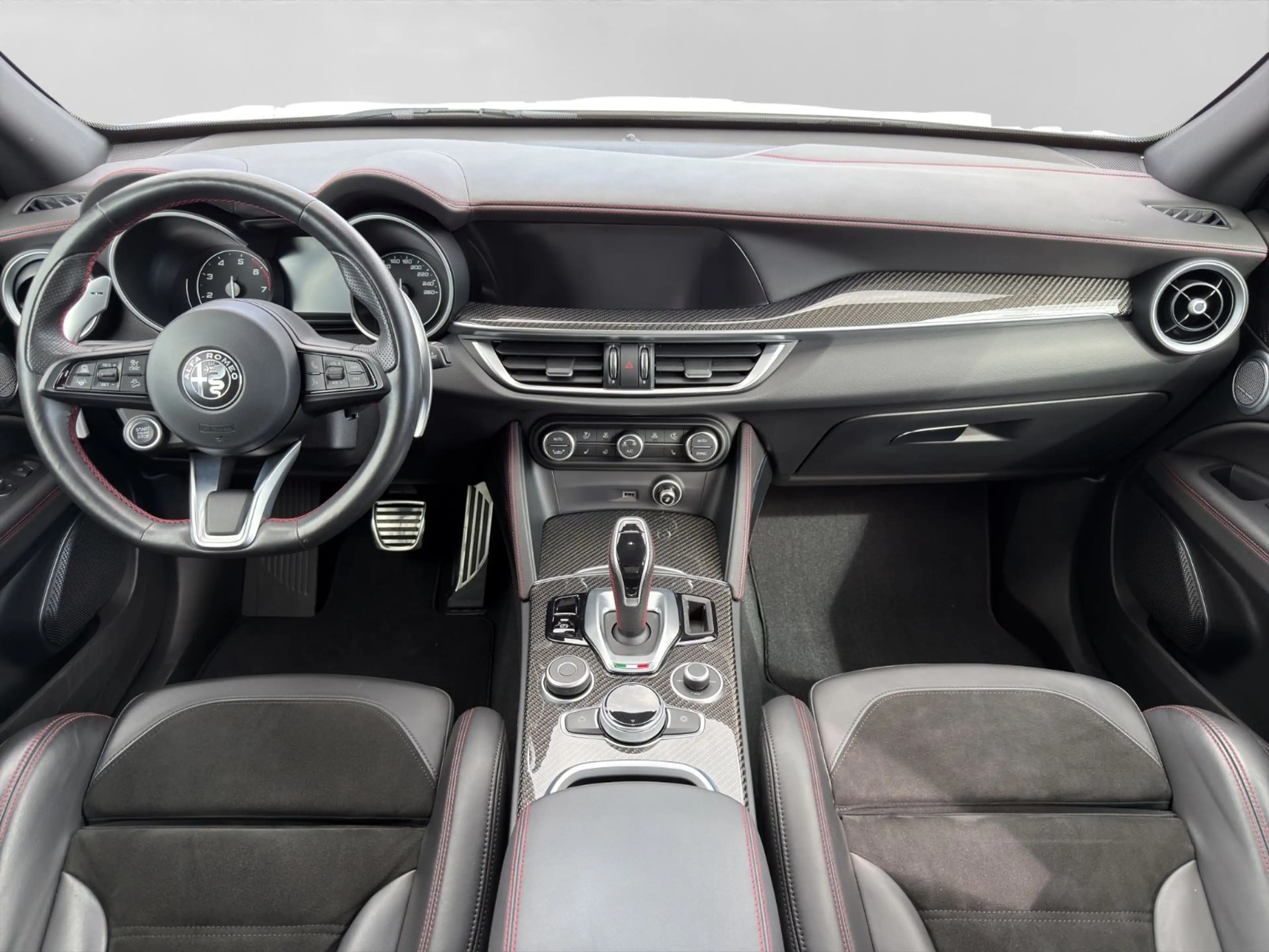 Alfa Romeo Stelvio Estrema Q4 Carbon CarPlay Kamera ACC LED — photo 14