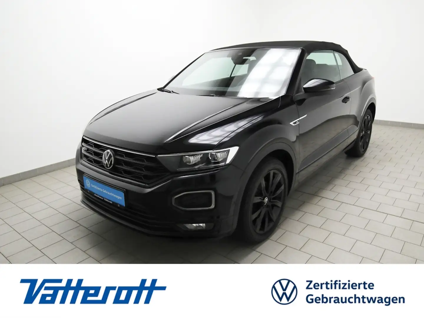 Volkswagen T-Roc Cabrio 1.5 TSI R line Black Style Navi AHK Schwarz - 1