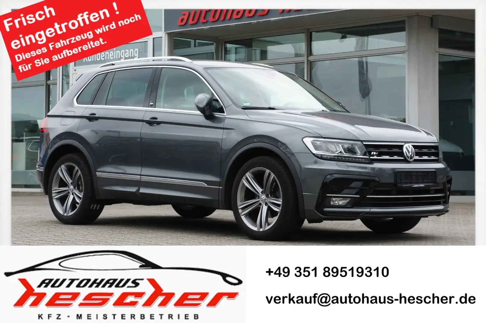 Volkswagen Tiguan 1.4 TSI ACT Comfortline *R-LINE*LED*NAVI* Grau - 1