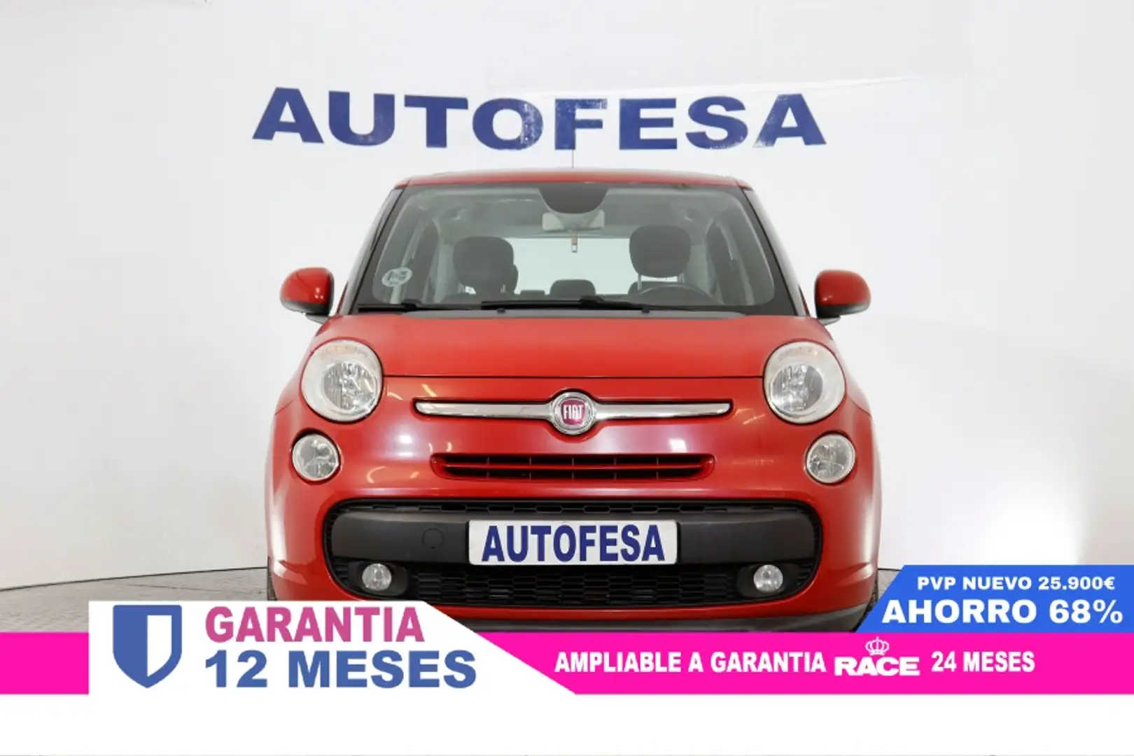 Fiat 500L 1.6 JTD 105cv 5P S/S # TECHO PANORAMICO Rojo - 2