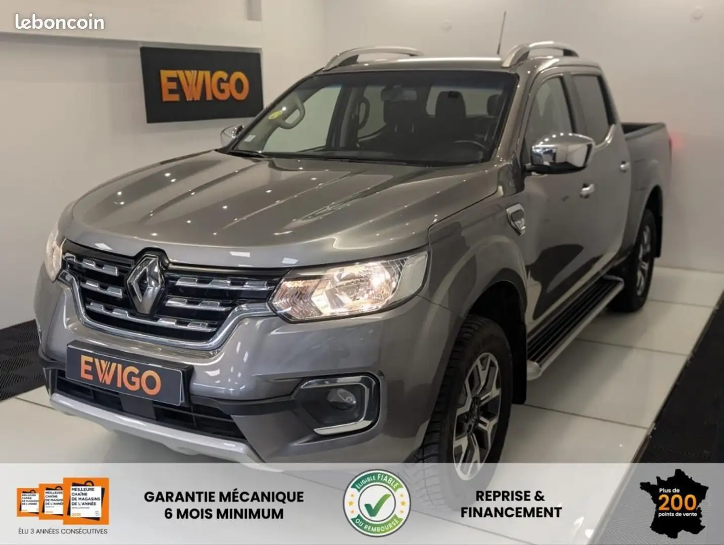 Renault Alaskan DOUBLE CABINE 2.3 DCI 190ch INTENS 4X4 BVA Gris - 1