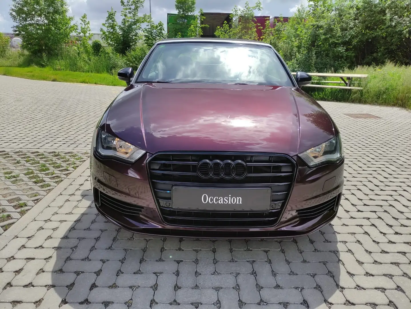 Audi A3 2.0 TDI Cabrio S tronic (clean diesel) Ambition Rouge - 2