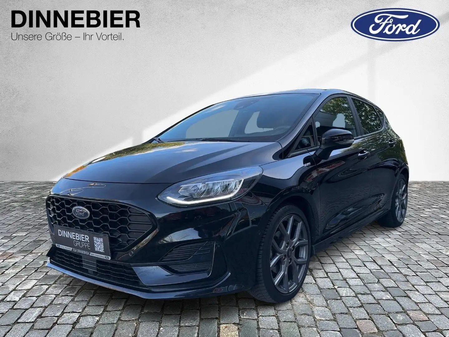 Ford Fiesta 1.0 EcoBoost ST-Line CAM LED KeyLess PDC Schwarz - 2