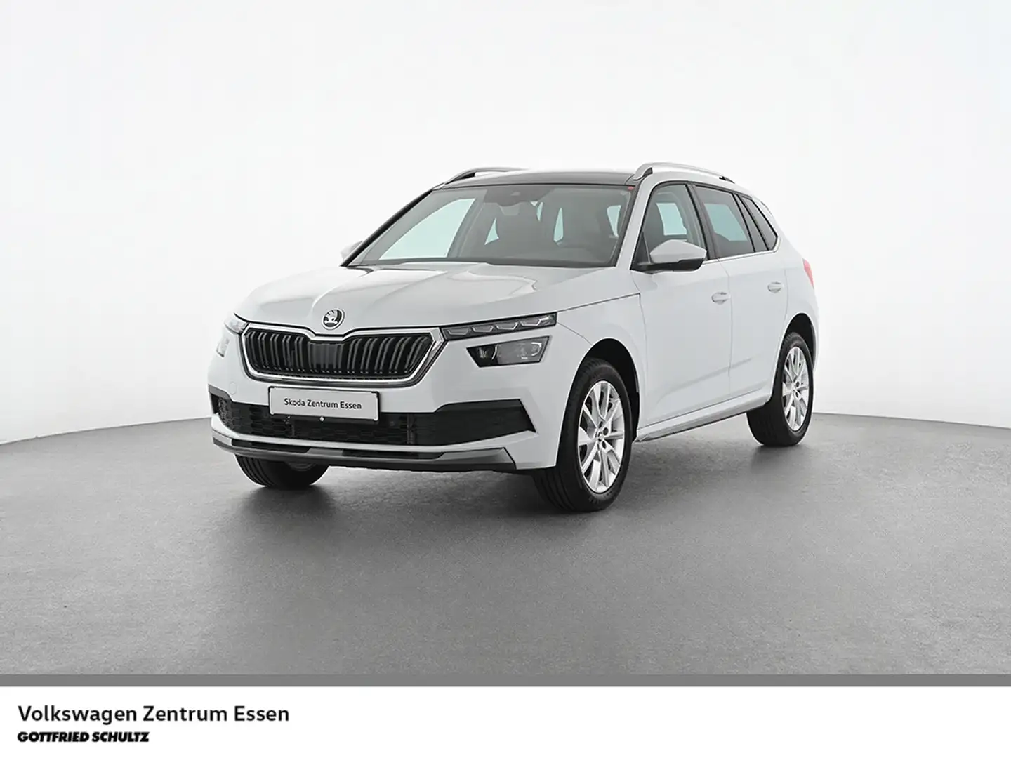 Skoda Kamiq Style TSI DSG LED Pano AHK Navi Keyless Weiß - 1