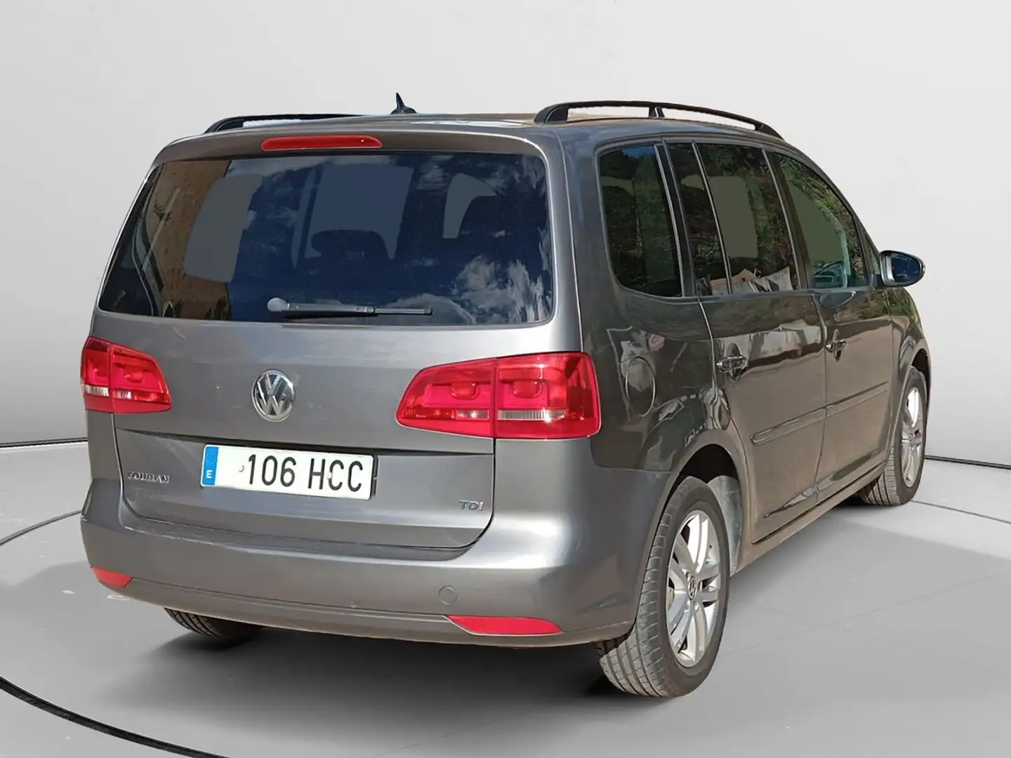 Volkswagen Touran 1.6TDI Advance 105 Gris - 2