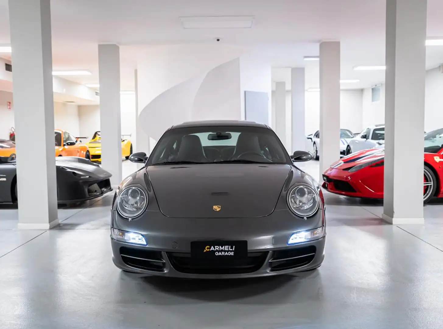 Porsche 911 997 Carrera 4S Coupé -MANUALE-TETTO-CERCHI 19 Gris - 2