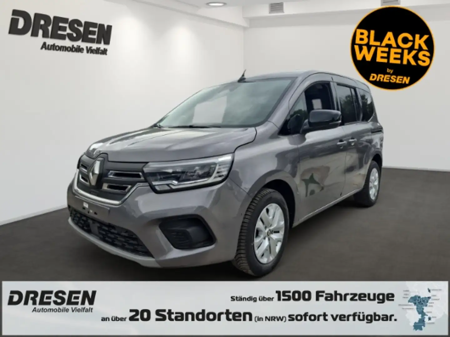 Renault Kangoo Equilibre Electric E-TECH 100% ELEKTRISCH Grau - 1