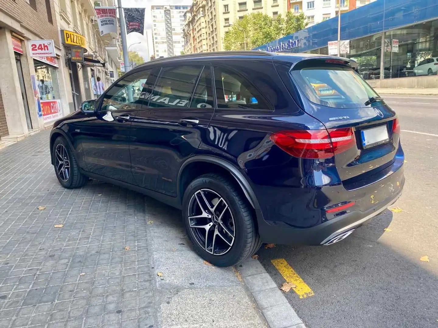 Mercedes-Benz GLC 43 AMG 4Matic Aut. Azul - 2
