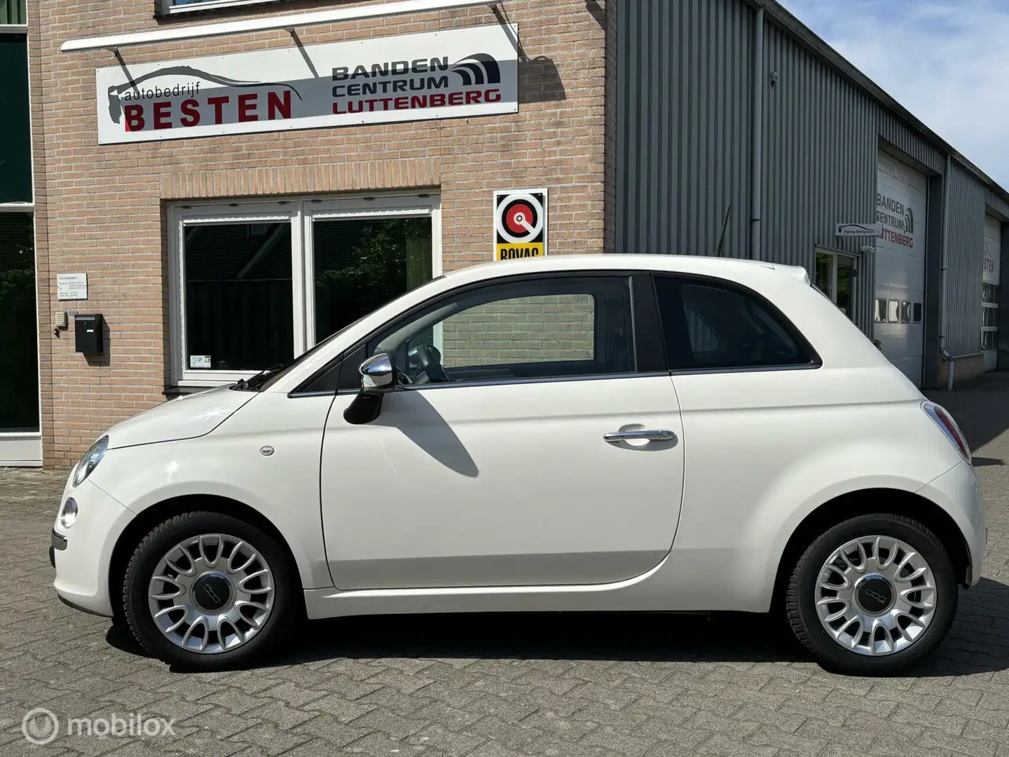 Fiat 500 0.9 TwinAir Turbo Easy / garantie ! Blanc - 1