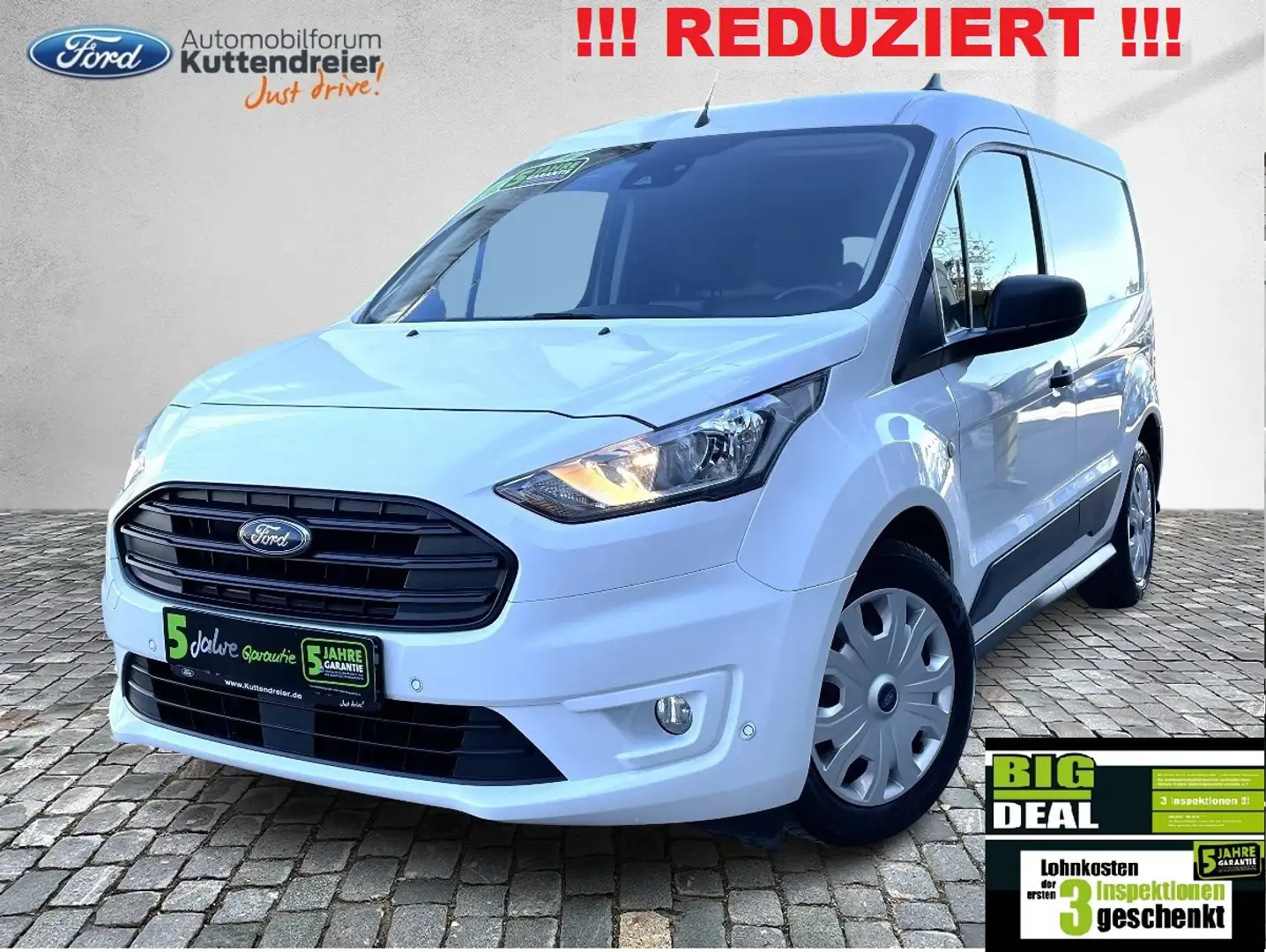Ford Transit Connect Kasten L1 Trend Navi Kamera 2xPDC Blanc - 1