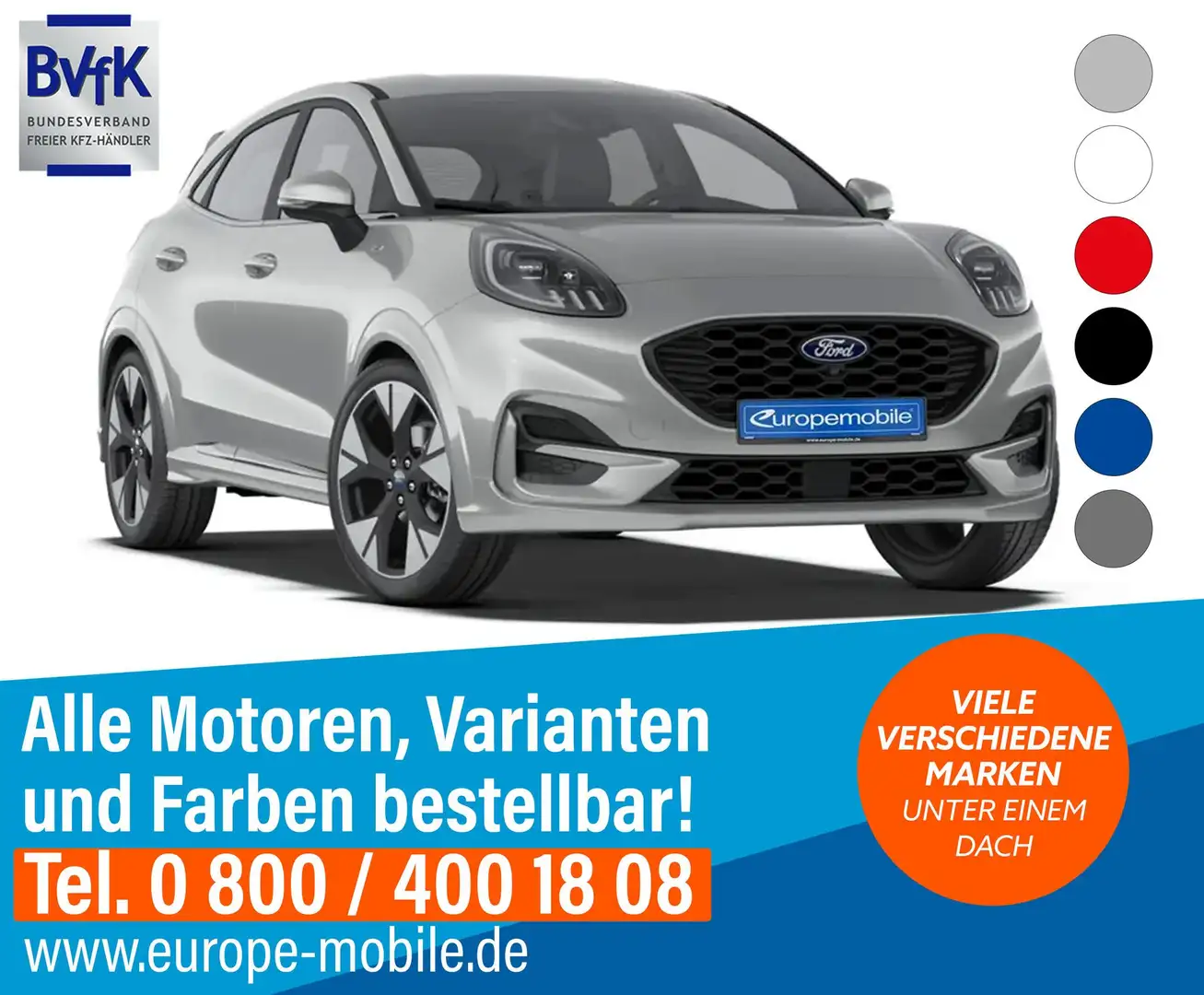 Ford Puma 2025,75 ST 1.0 l EcoBoost Hybrid 118 kW 7-G-AUT. - 1