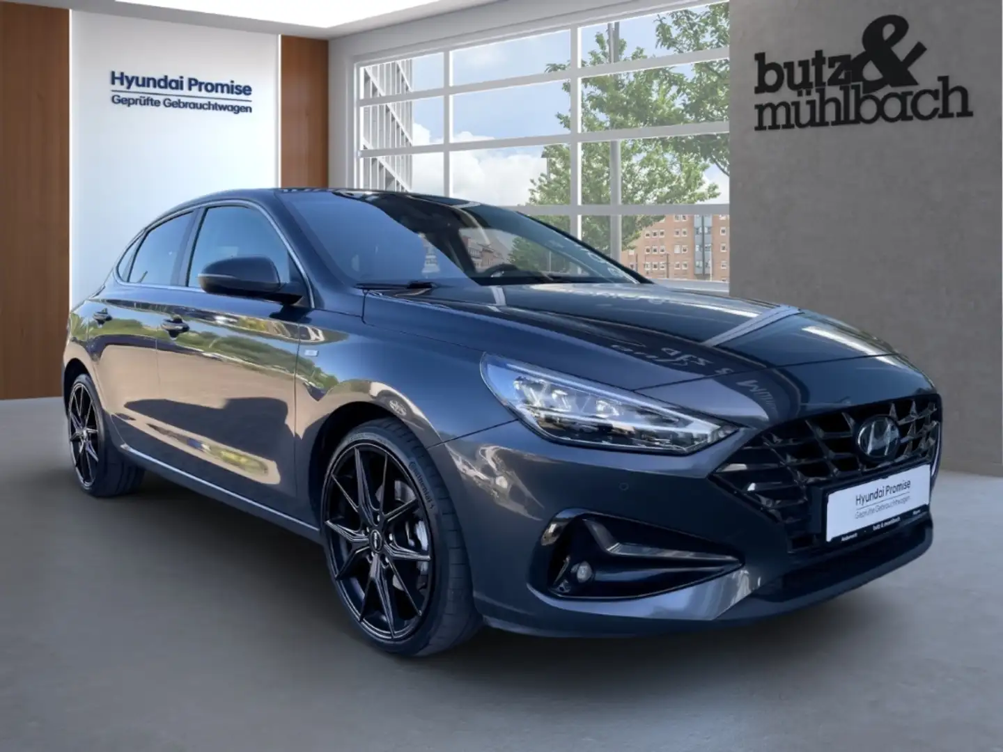 Hyundai i30 Fastback Prime Mild-Hybrid 1.6 CRDi EU6d DPF Negru - 2