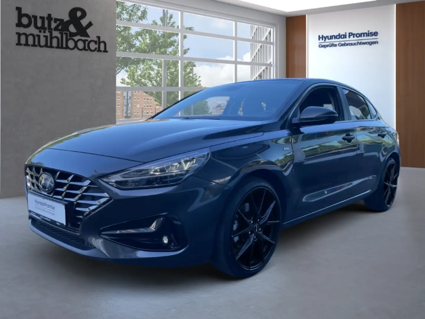Hyundai i30 Fastback Prime Mild-Hybrid 1.6 CRDi EU6d DPF Negru - 1