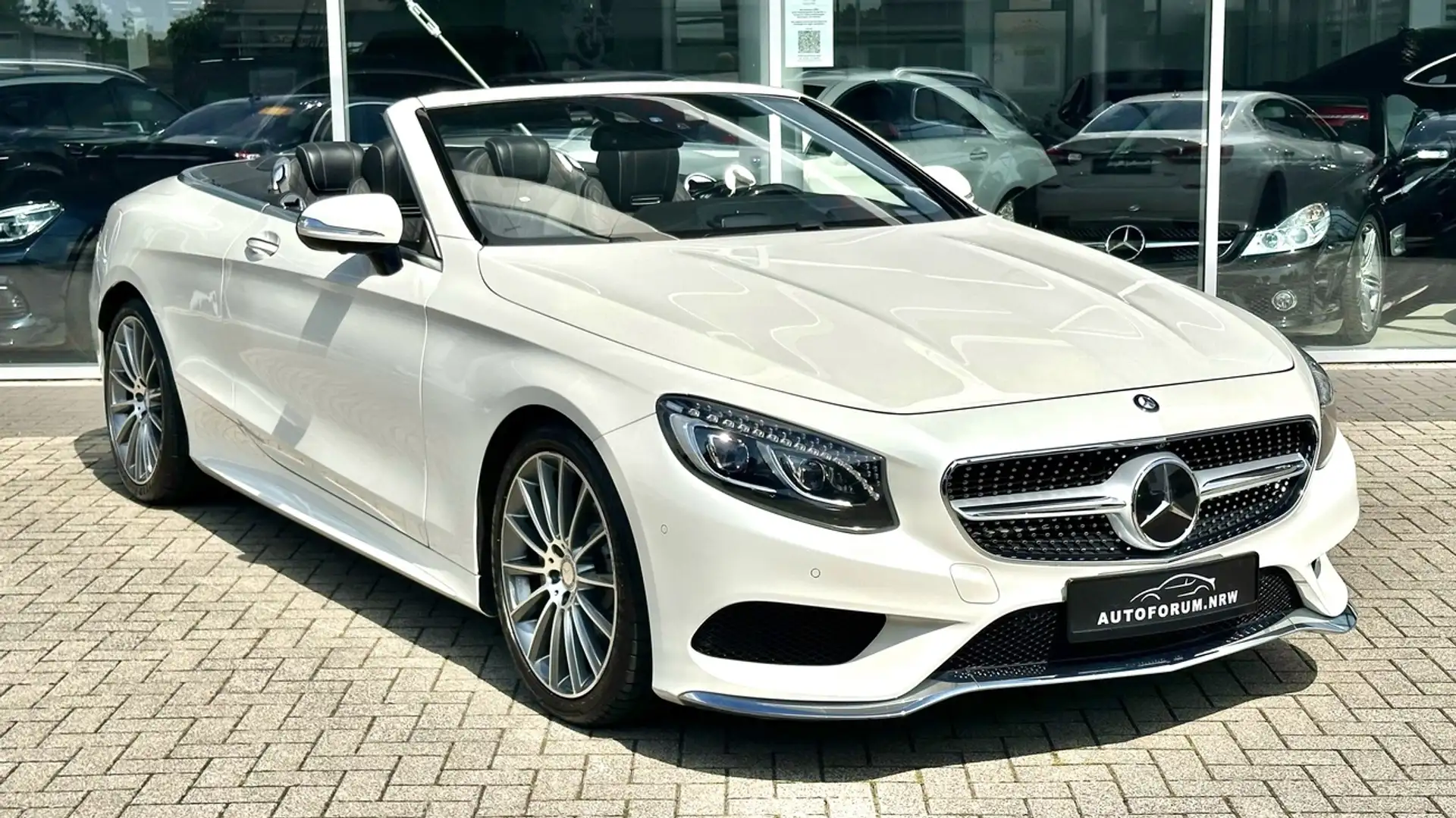 Mercedes-Benz S 500 S 500 V8 AMG LIne Cabrio C217 - 1. Hand - 48.896km bijela - 1