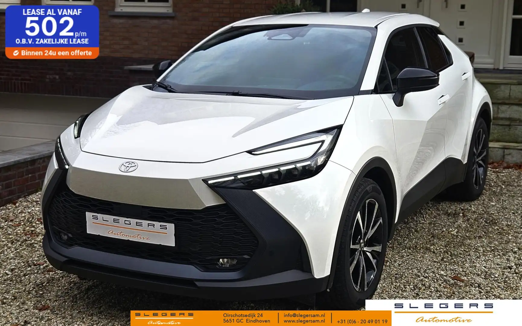 Toyota C-HR 2.0 Plug-in Hybrid Teamplayer + Technekpakket Wit - 1