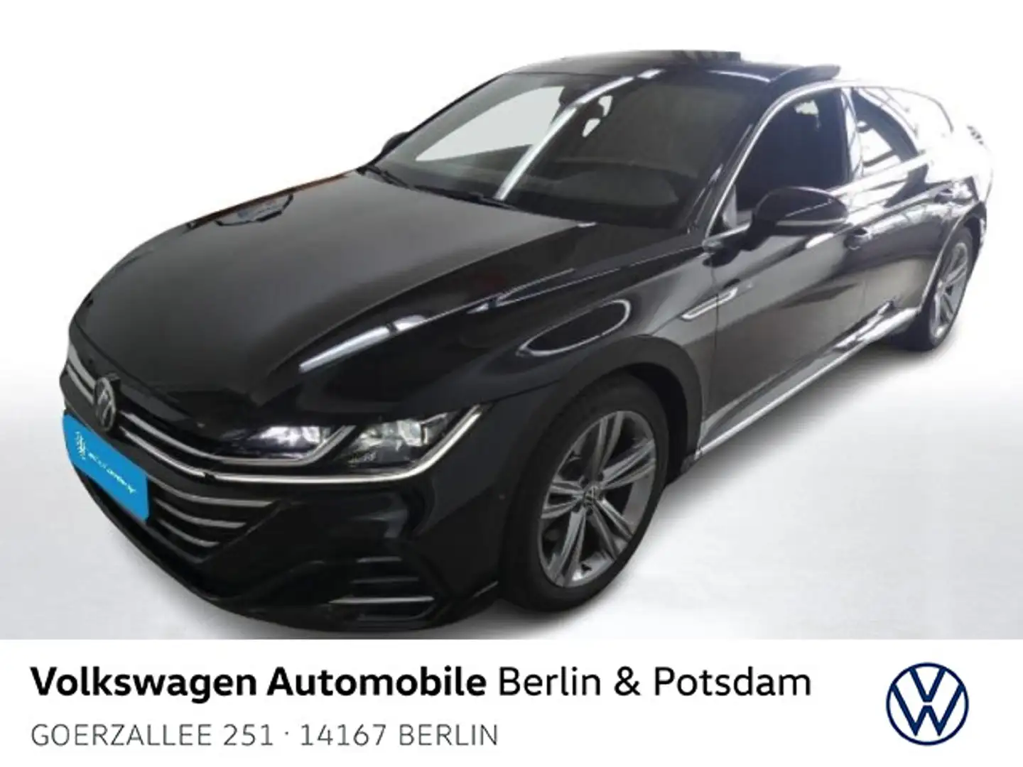 Volkswagen Arteon 2.0 TDI DSG R-Line Navi P- Schwarz - 1