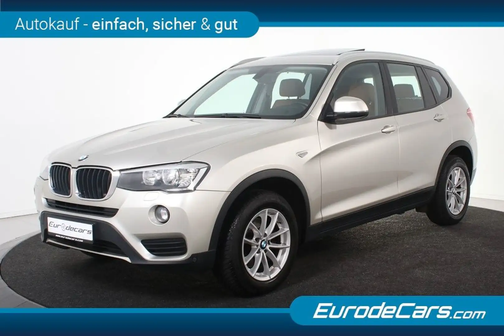 BMW X3 sDrive18d *Leder*Pano.*Navi*AHK* Grau - 1