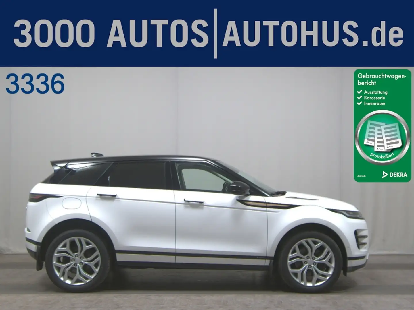 Land Rover Range Rover Evoque P300e Leder Navi Matrix HuD Weiß - 1