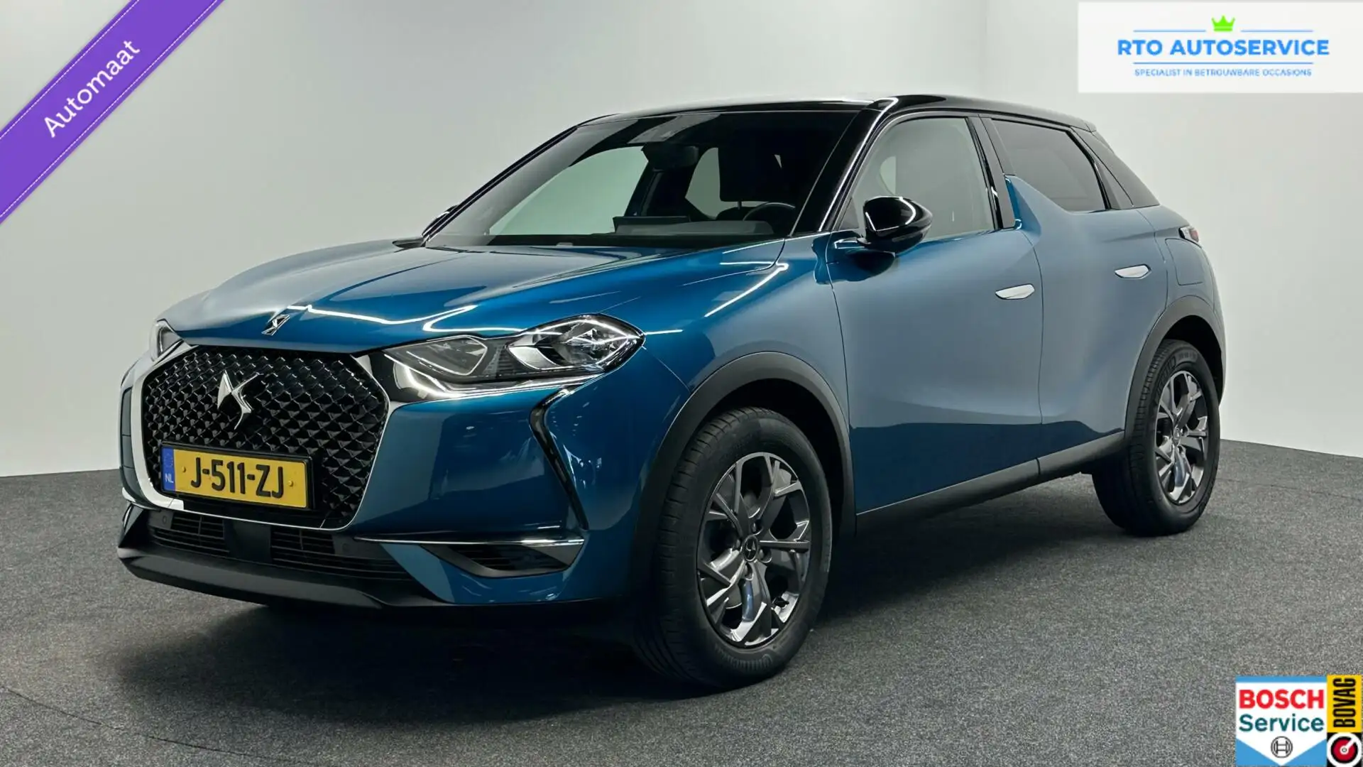 DS Automobiles DS 3 Crossback 1.2 PureTech Grand Chic NAVI CRUISE LM ECC CARPLAY Albastru - 1