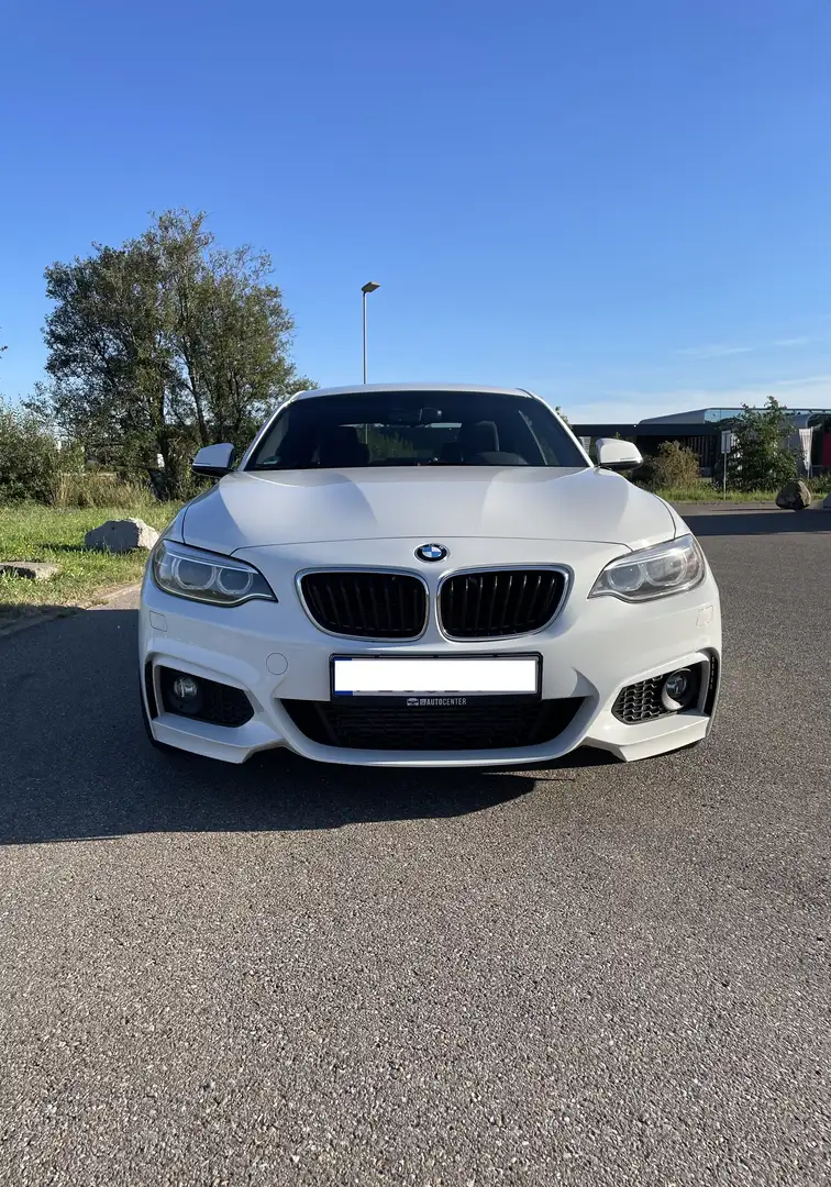 BMW 225 225d Coupe M-Sportpaket Weiß - 2