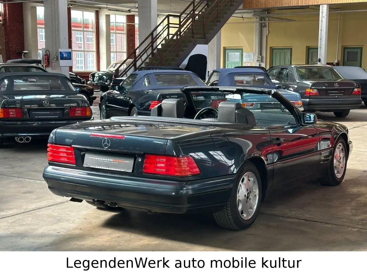 Mercedes-Benz SL 280 SL280 DEUTSCH 1. Lack PANORAMA GLASDACH MBScheck, foto 6