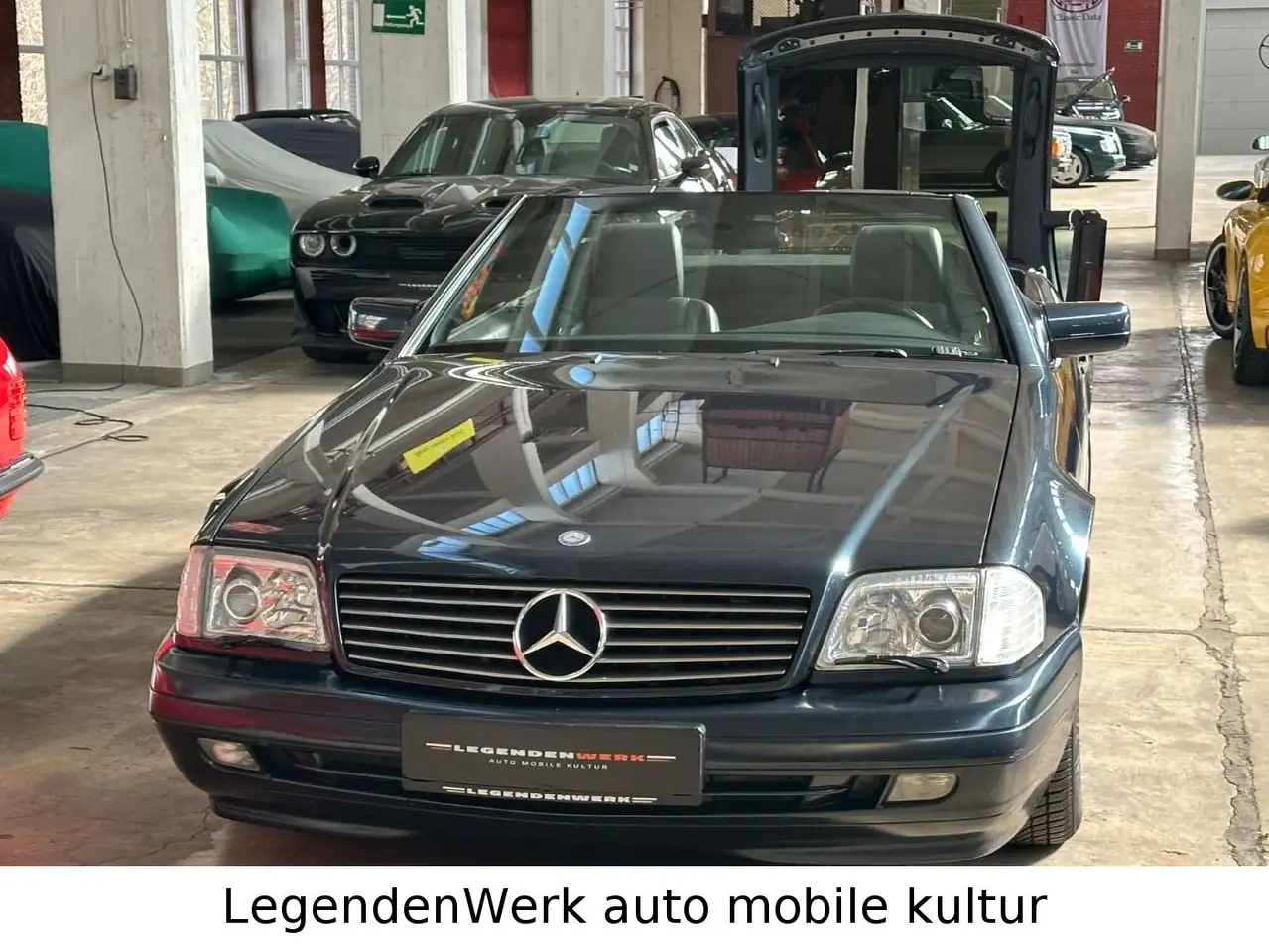 Mercedes-Benz SL 280 SL280 DEUTSCH 1. Lack PANORAMA GLASDACH MBScheck, foto 5