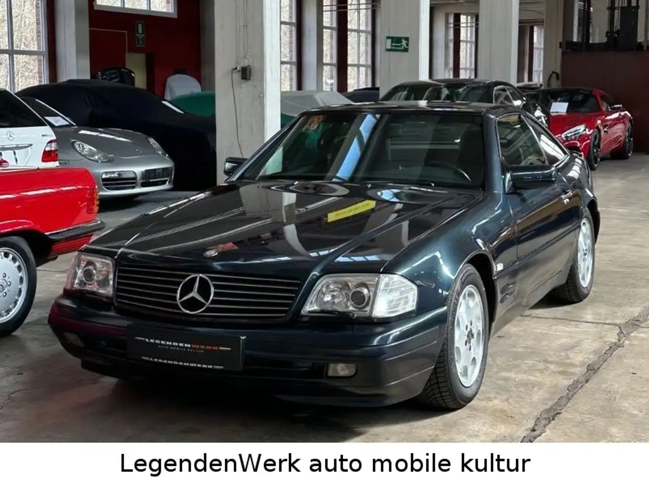 Mercedes-Benz SL 280 SL280 DEUTSCH 1. Lack PANORAMA GLASDACH MBScheck, foto 3