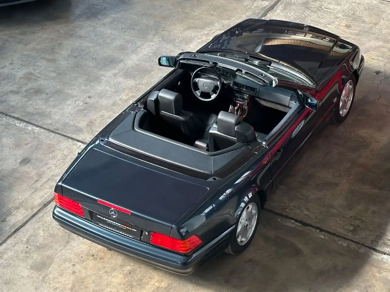 Mercedes-Benz SL 280 SL280 DEUTSCH 1. Lack PANORAMA GLASDACH MBScheck, foto 12