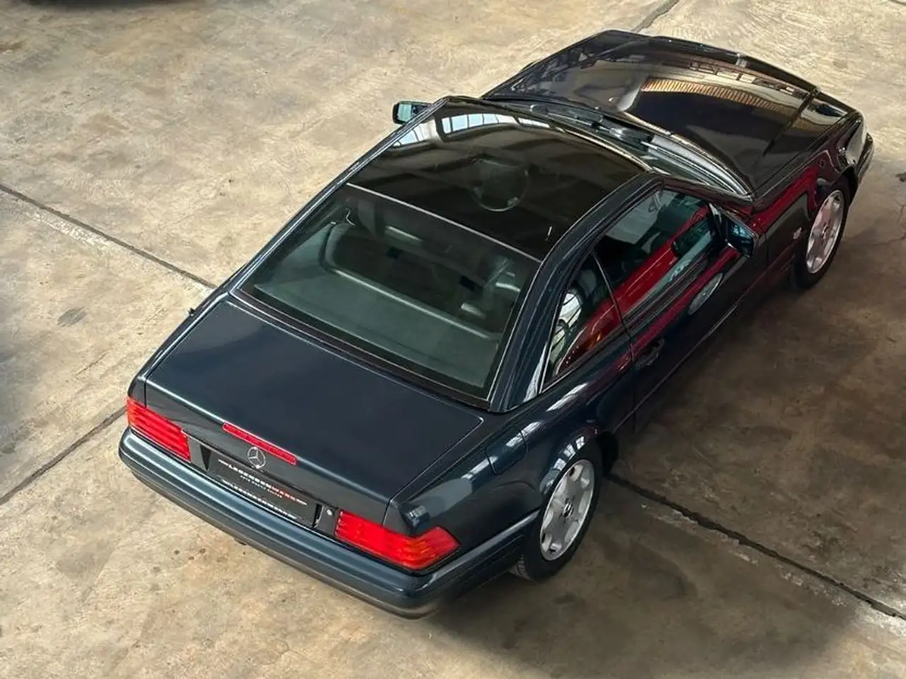 Mercedes-Benz SL 280 SL280 DEUTSCH 1. Lack PANORAMA GLASDACH MBScheck, foto 11
