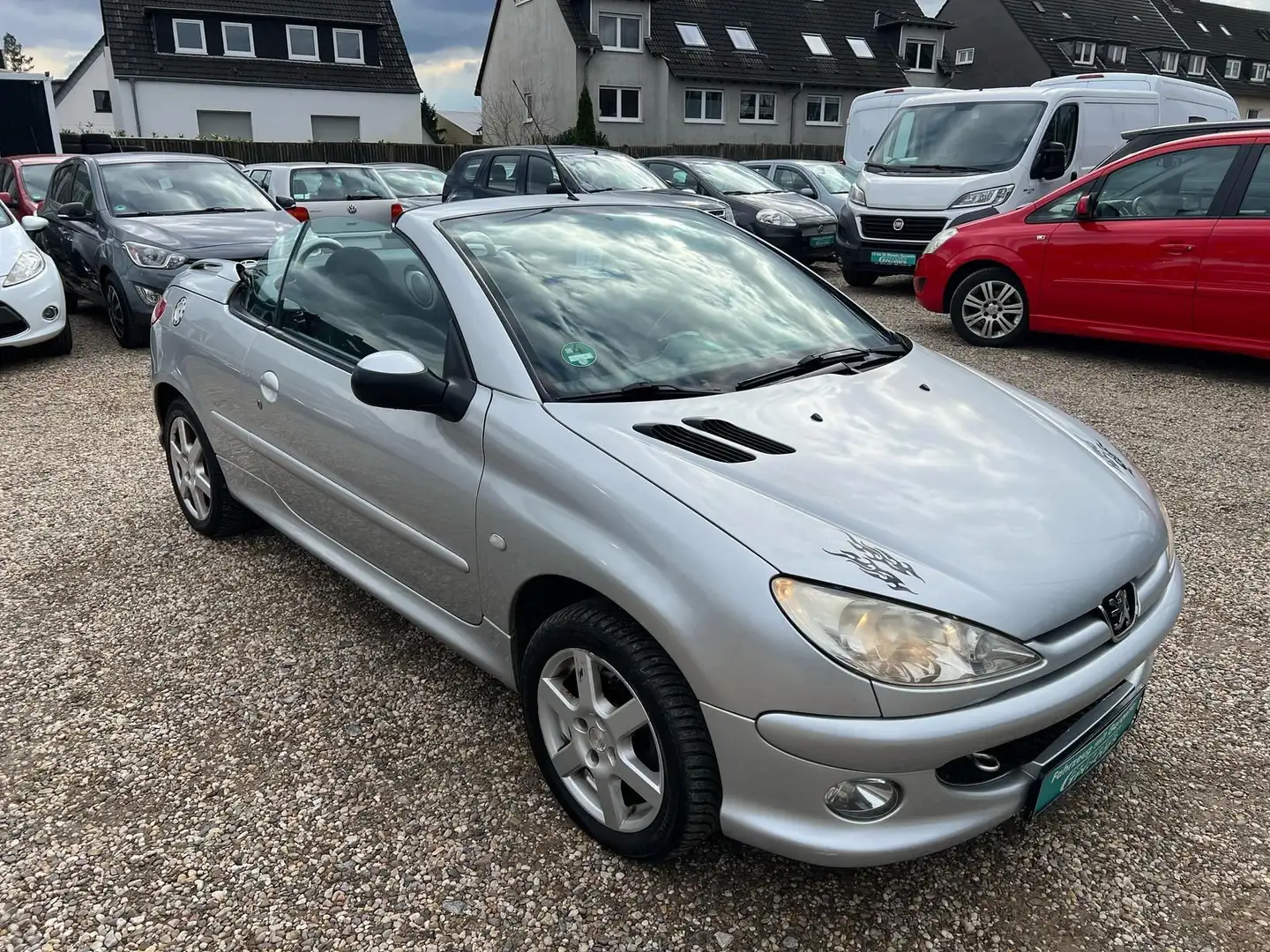 Peugeot 206 Cabriolet CC Filou*TUV NEU*KLIMA*SEHR SAUBER Grau - 1