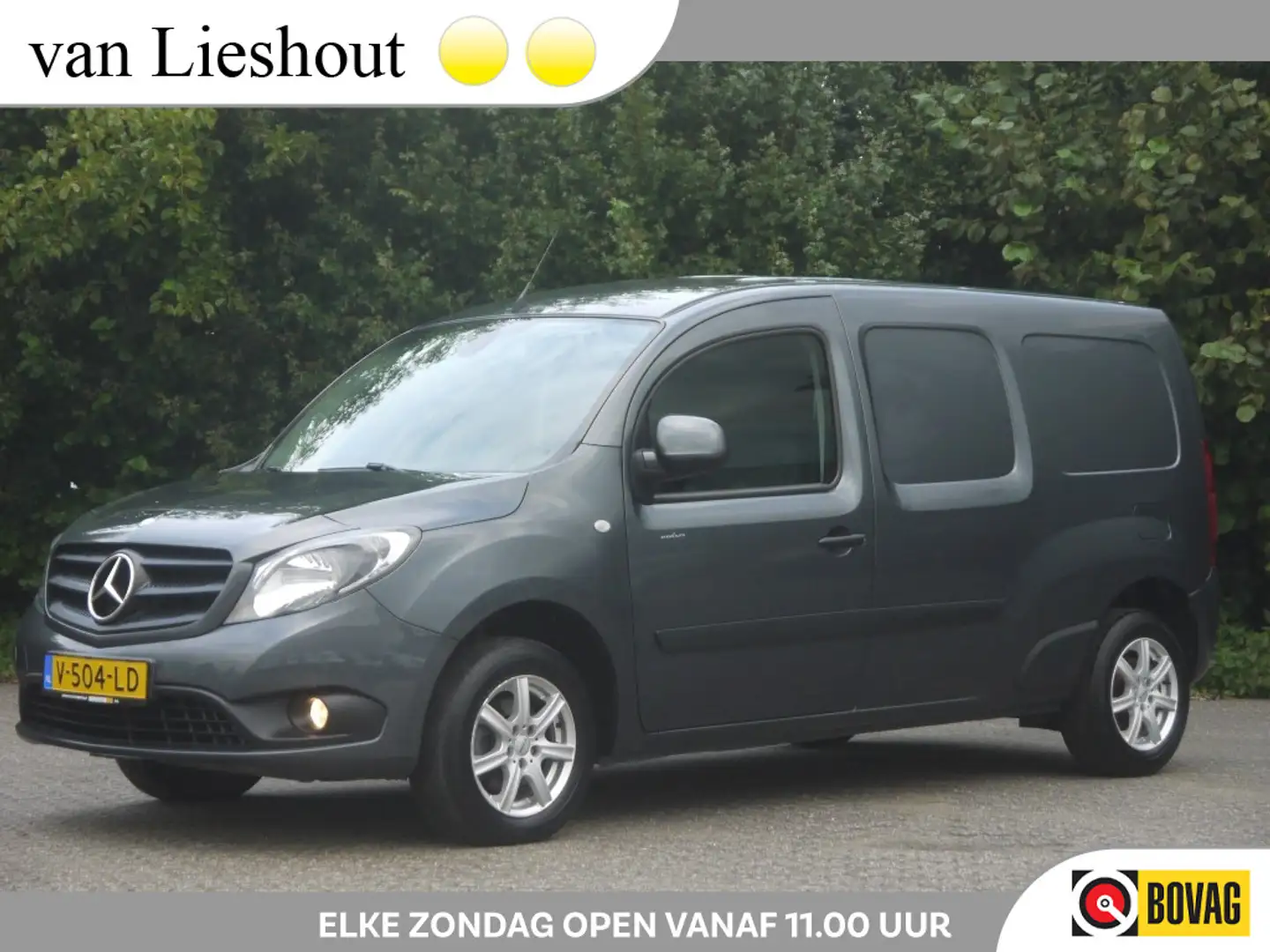 Mercedes-Benz Citan 111 CDI EURO 6 Extra Lang 111 PK NL-Auto!! Camera Grijs - 1