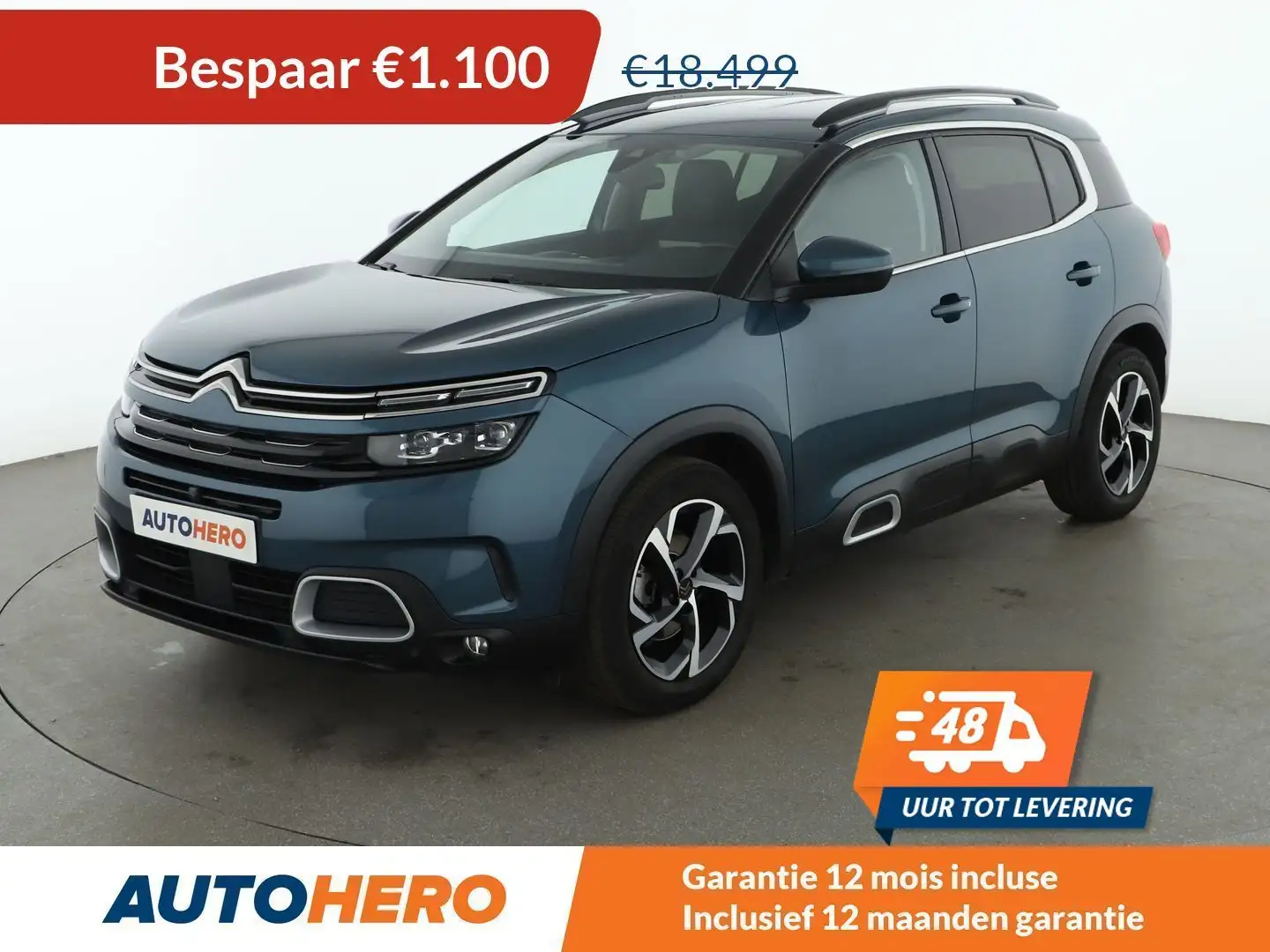 Citroen C5 Aircross 1.6 PureTech Shine Groen - 1
