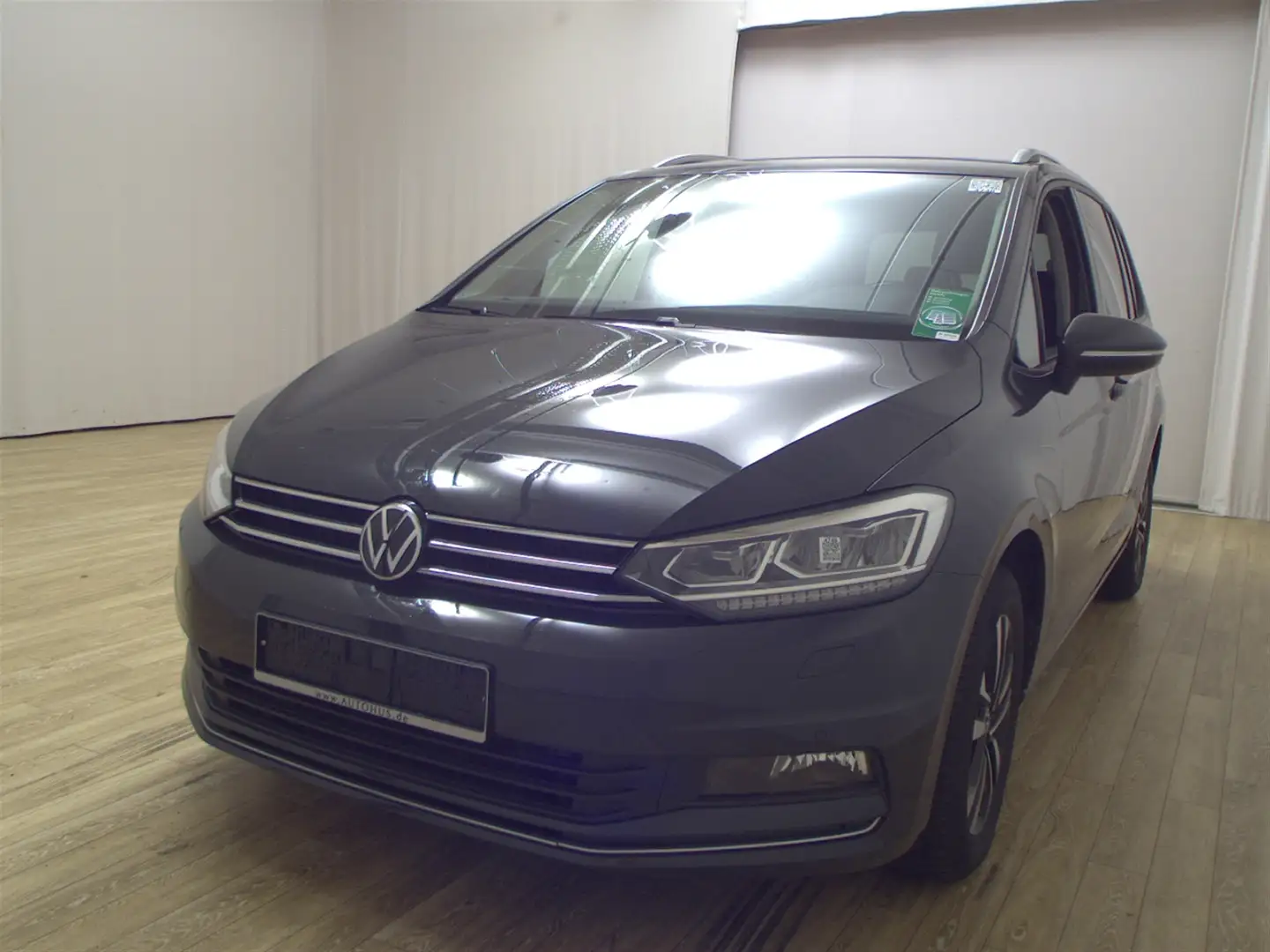Volkswagen Touran 2.0 TDI United Navi LED AHK RFK ACC Shz Gris - 2