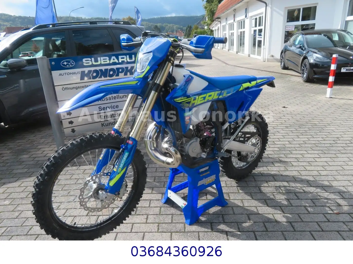 Sherco 250 SEF actory 2026 Blau - 1