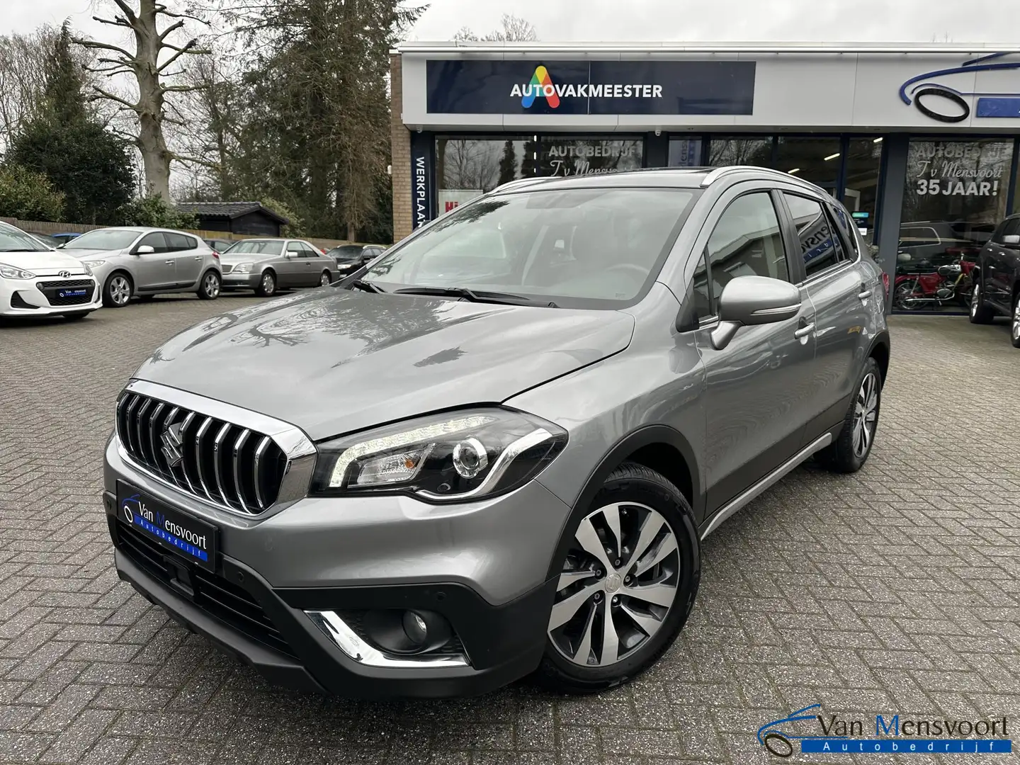 Suzuki SX4 S-Cross 1.4 Boosterjet 140PK Automaat Stijl 1eEig|Leder|Na Grau - 1