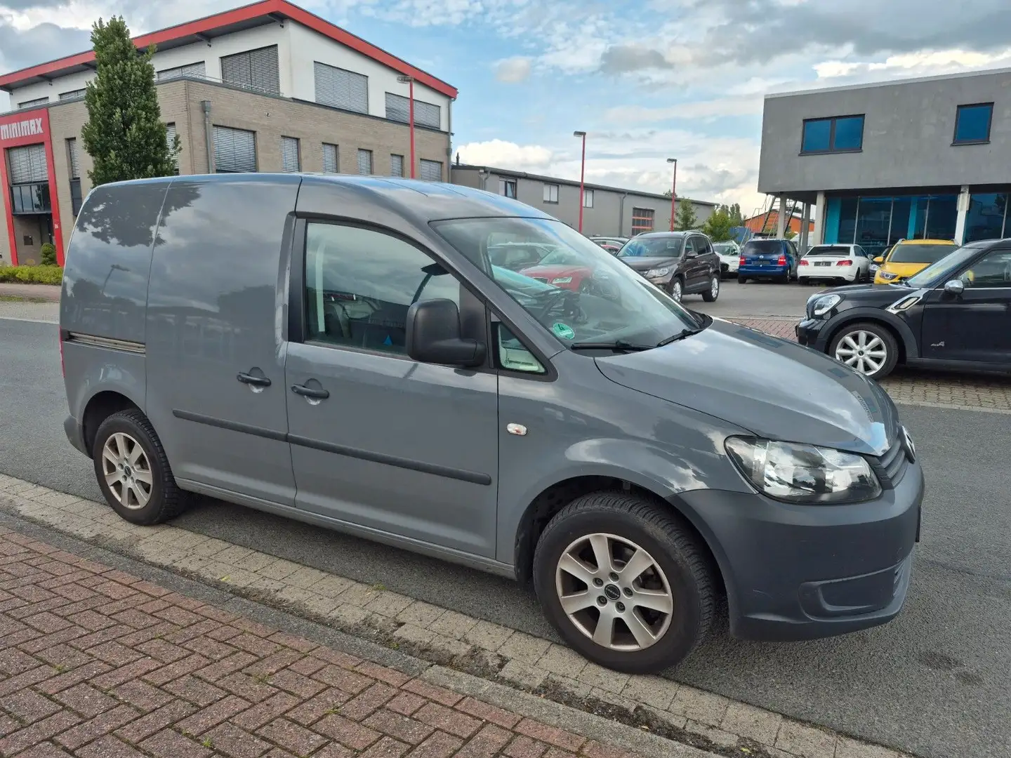 Volkswagen Caddy Kasten TDI AHK Grau - 2