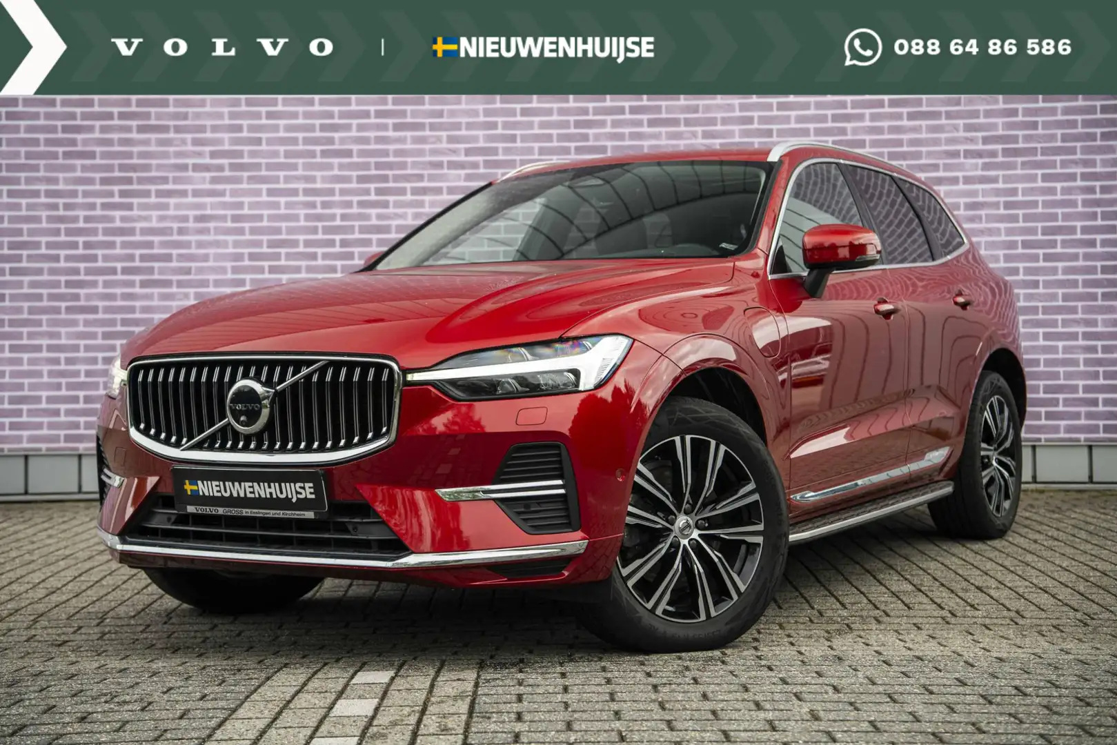 Volvo XC60 2.0 T6 Plug-in hybrid AWD Inscription | Head-up | Rood - 1