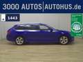 Skoda Superb Kombi 2.0 TDI Style Leder Navi LED vc RFK Blau - thumbnail 1