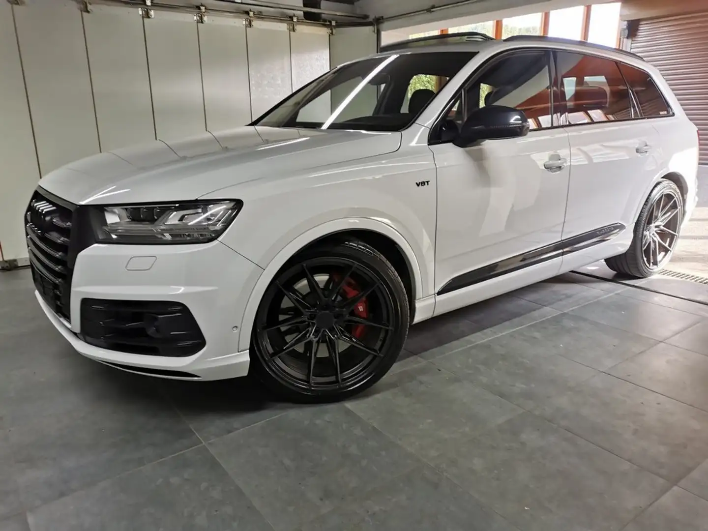 Audi SQ7 -Sport Edition Plus,Nachtsicht,Sthzg,Matrix,Alarm Blanco - 1