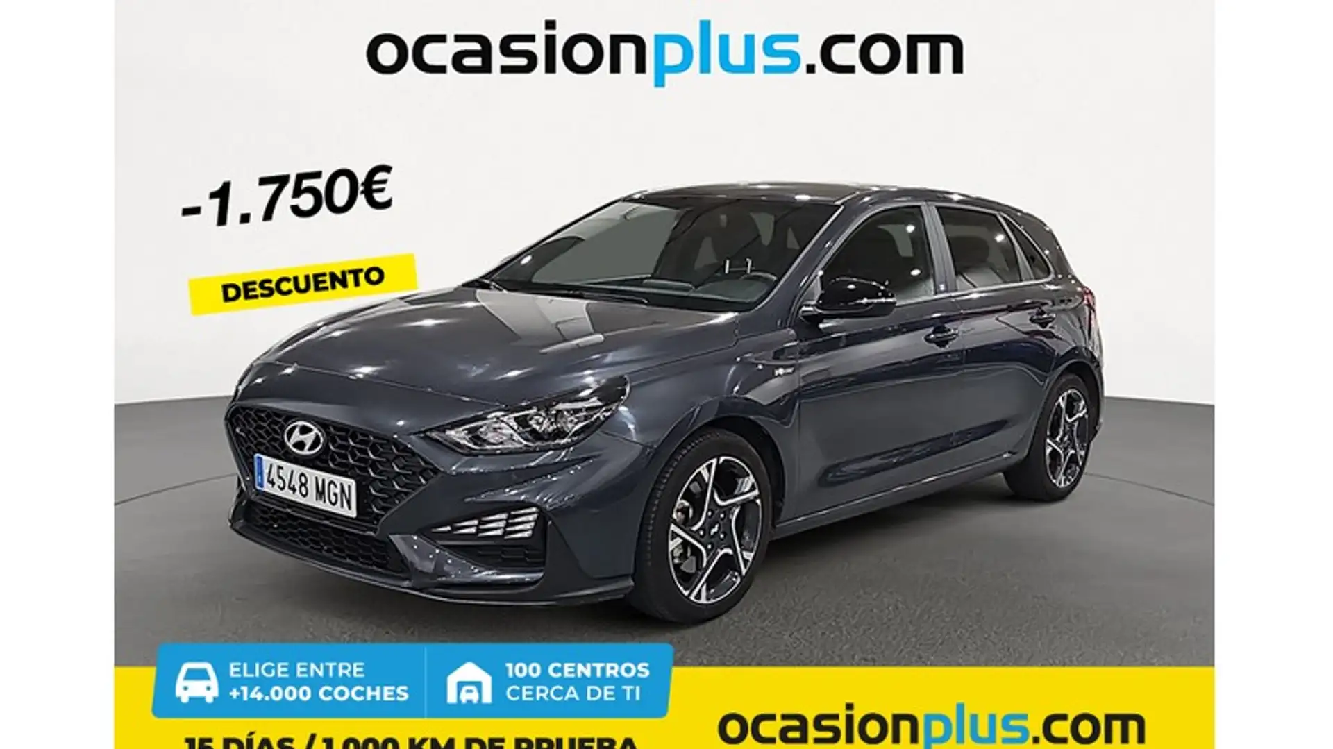 Hyundai i30 1.0 TGDI N Line 30A 120 Gris - 1