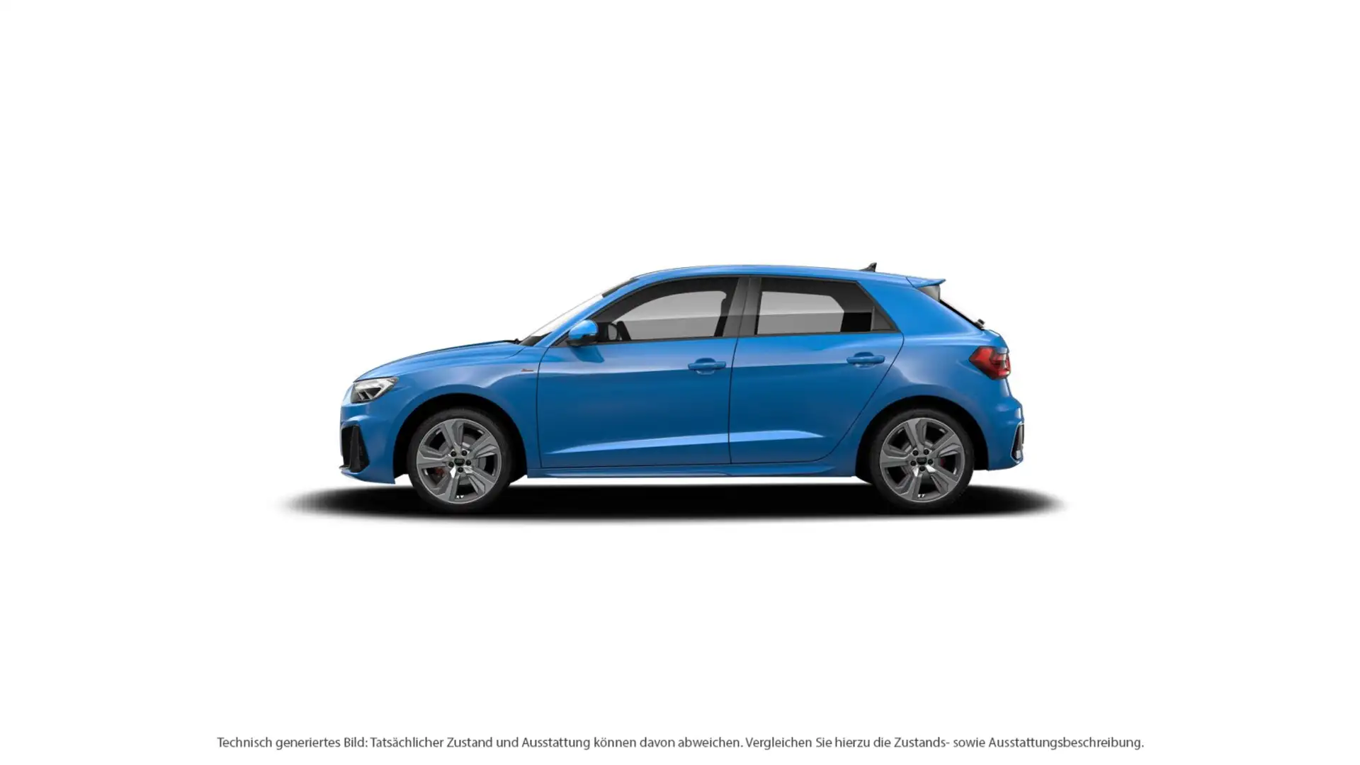 Audi A1 S line 25 TFSI S tronic Led,Navi,AC Blauw - 2
