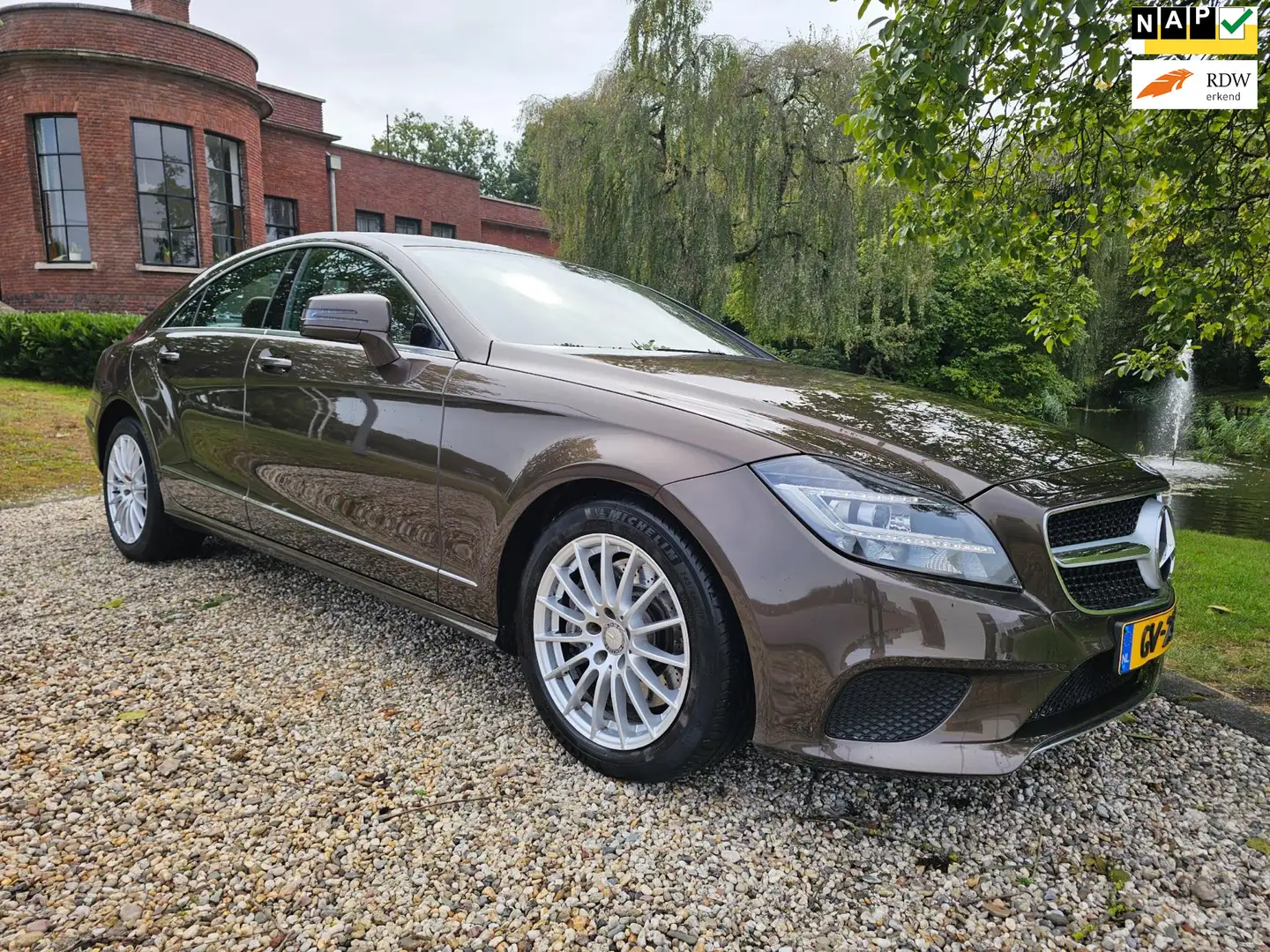 Mercedes-Benz CLS 400 LED/automaat/NAVI/airco Beige - 1
