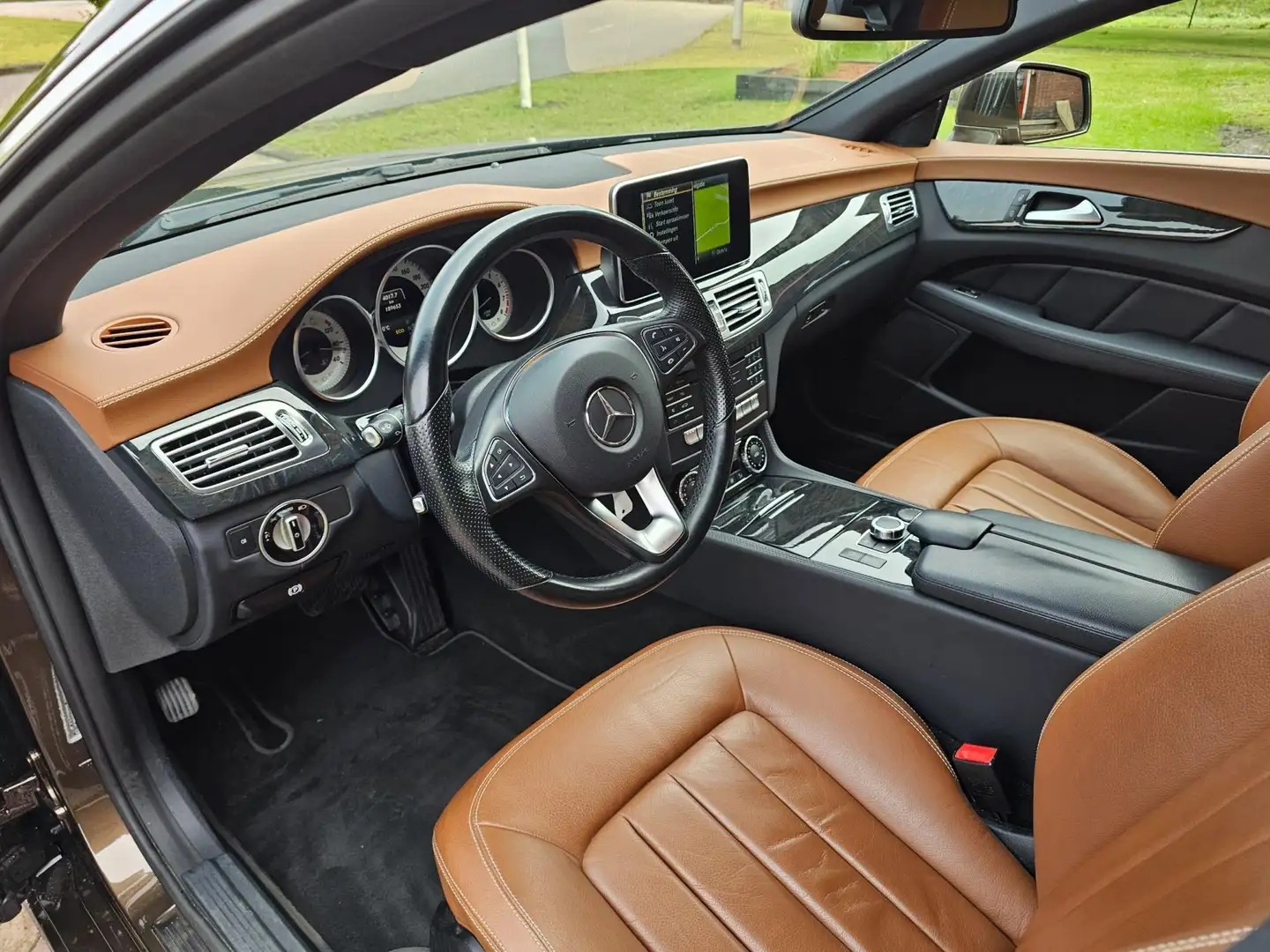 Mercedes-Benz CLS 400 LED/automaat/NAVI/airco Beige - 2
