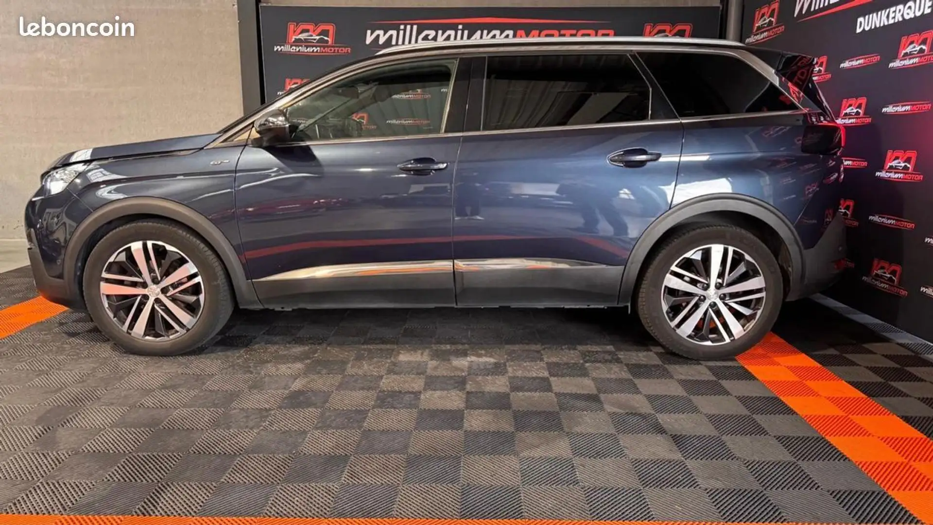 Peugeot 5008 gt 2.0 blue hdi 180 cv eat8 garantie 6 mois Bleu - 2