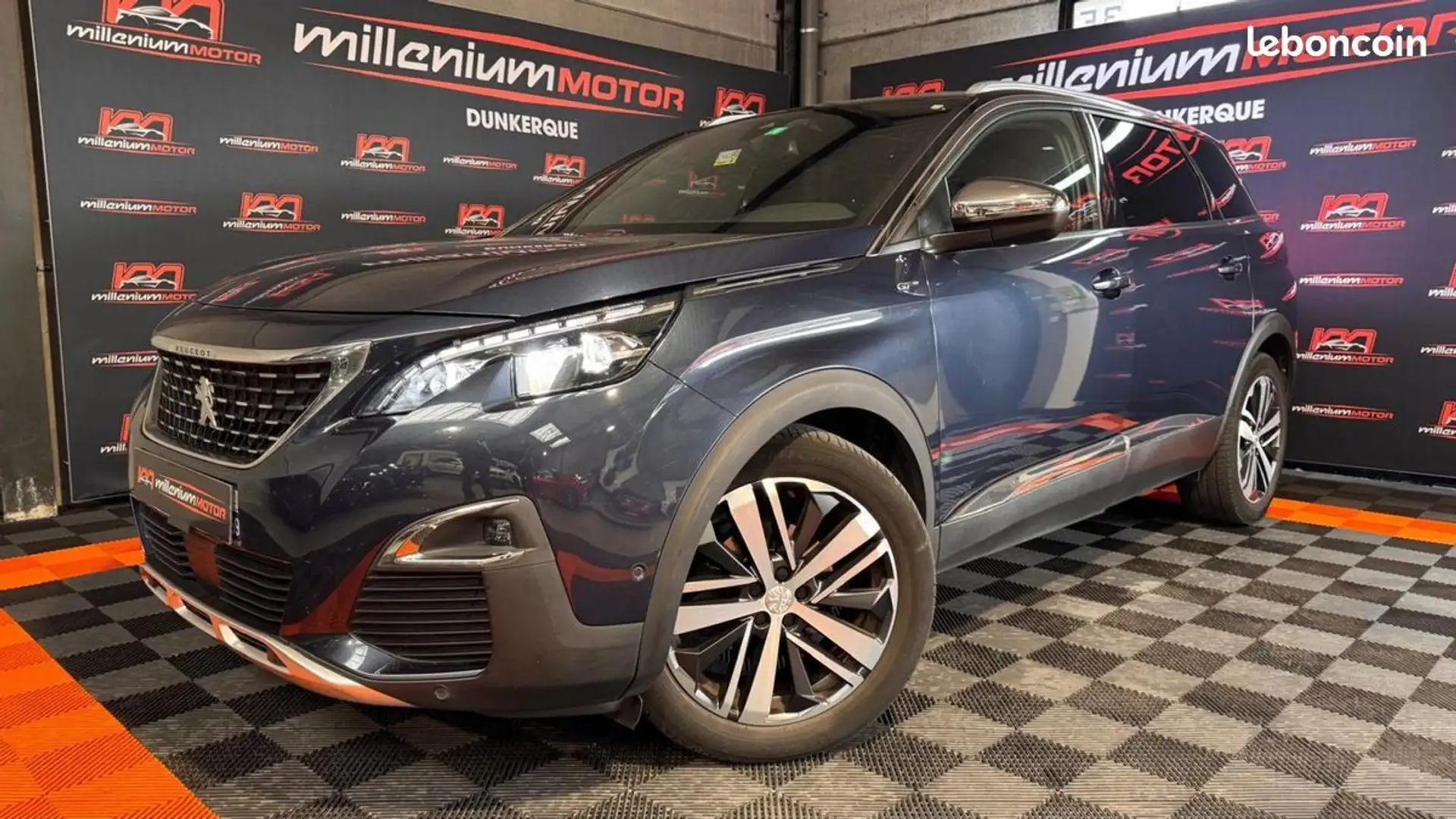Peugeot 5008 GT 2.0 BLUE HDI 180 CV 7 places EAT8 GARANTIE 6 MOIS Azul - 1