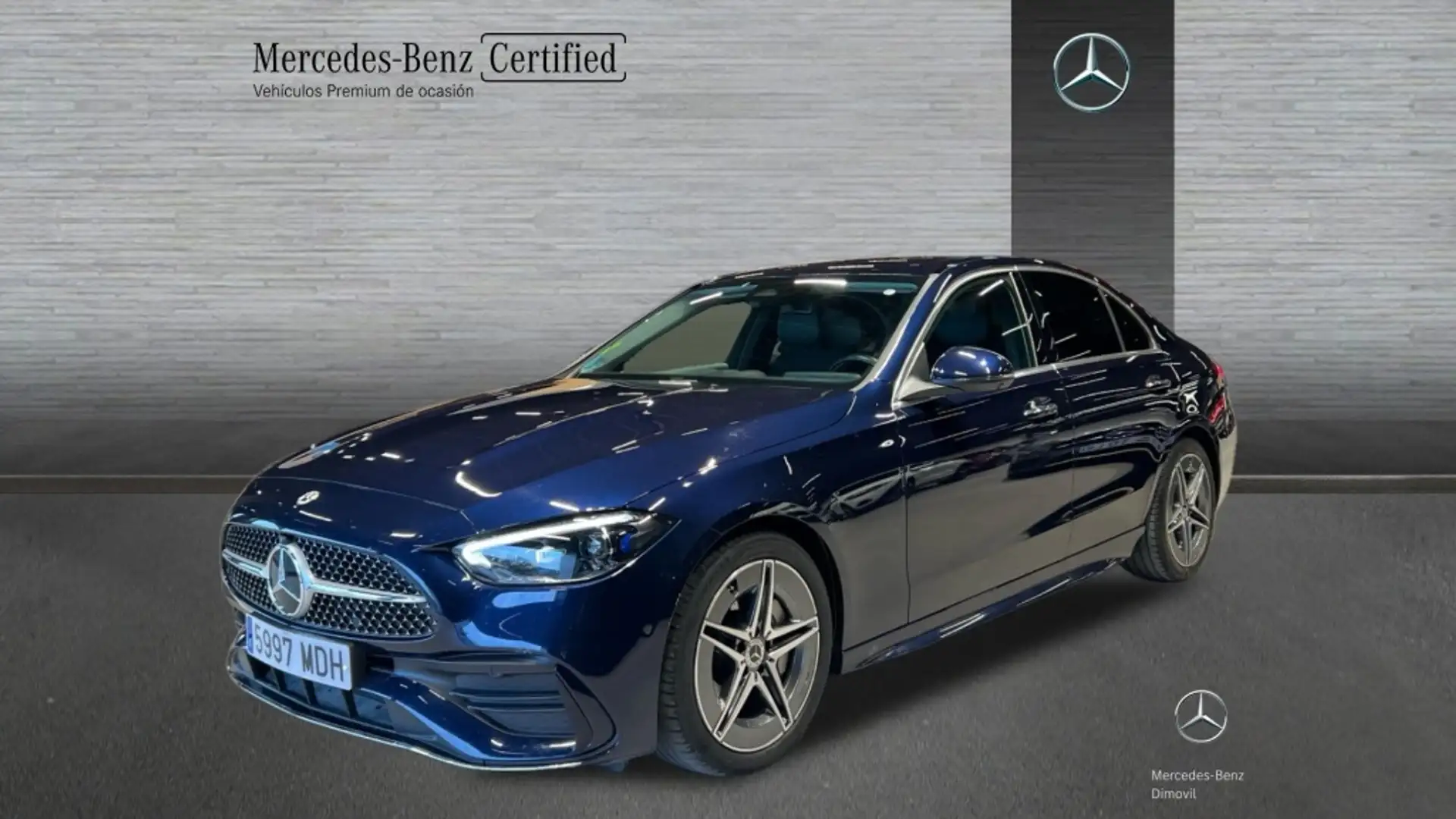 Mercedes-Benz C 200 -CLASS D AMG LINE Azul - 1